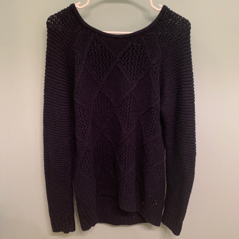 Navy Sweater American Eagle Size Medium